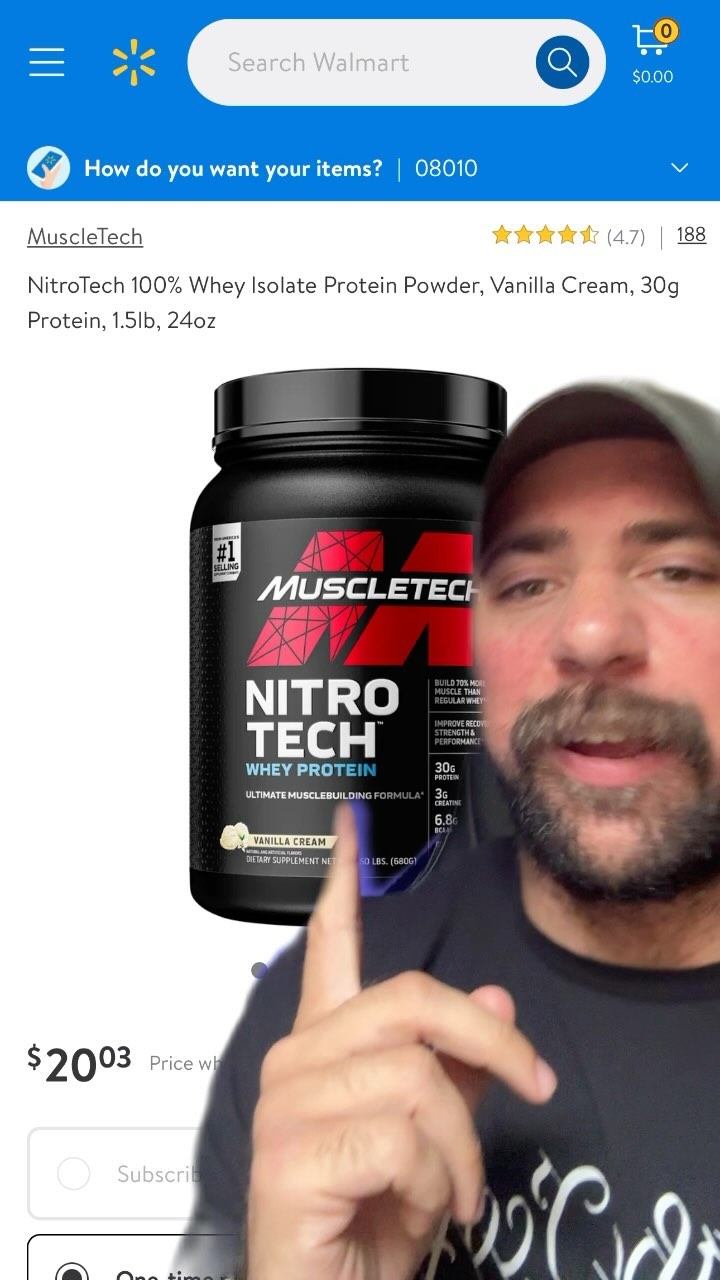 MuscleTech Launches a 1.5lb Protein for 20 Bucks at Walmart