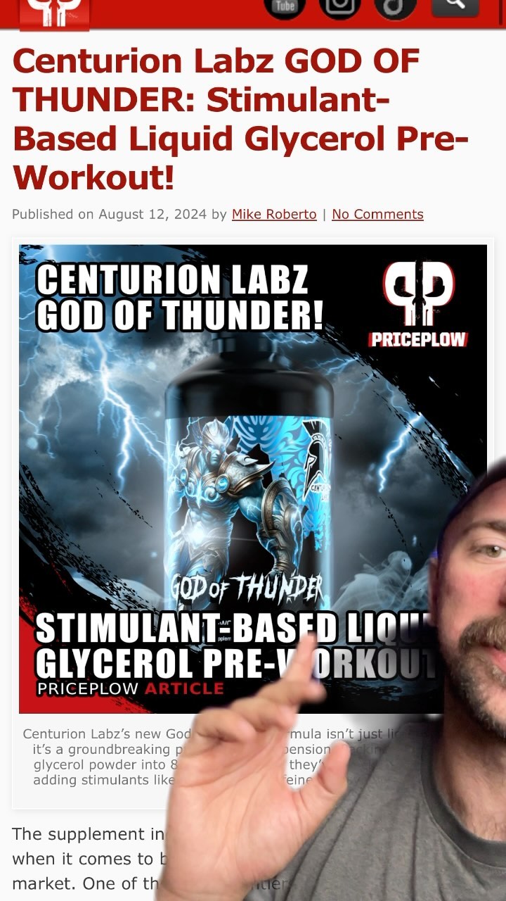 Centurion Labz GOD OF THUNDER?!