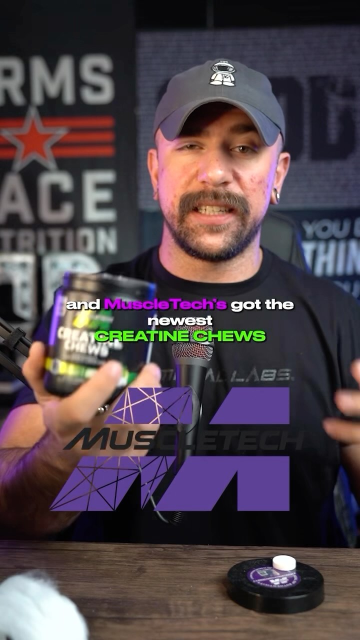NEW! Creatine Chews from MuscleTech!