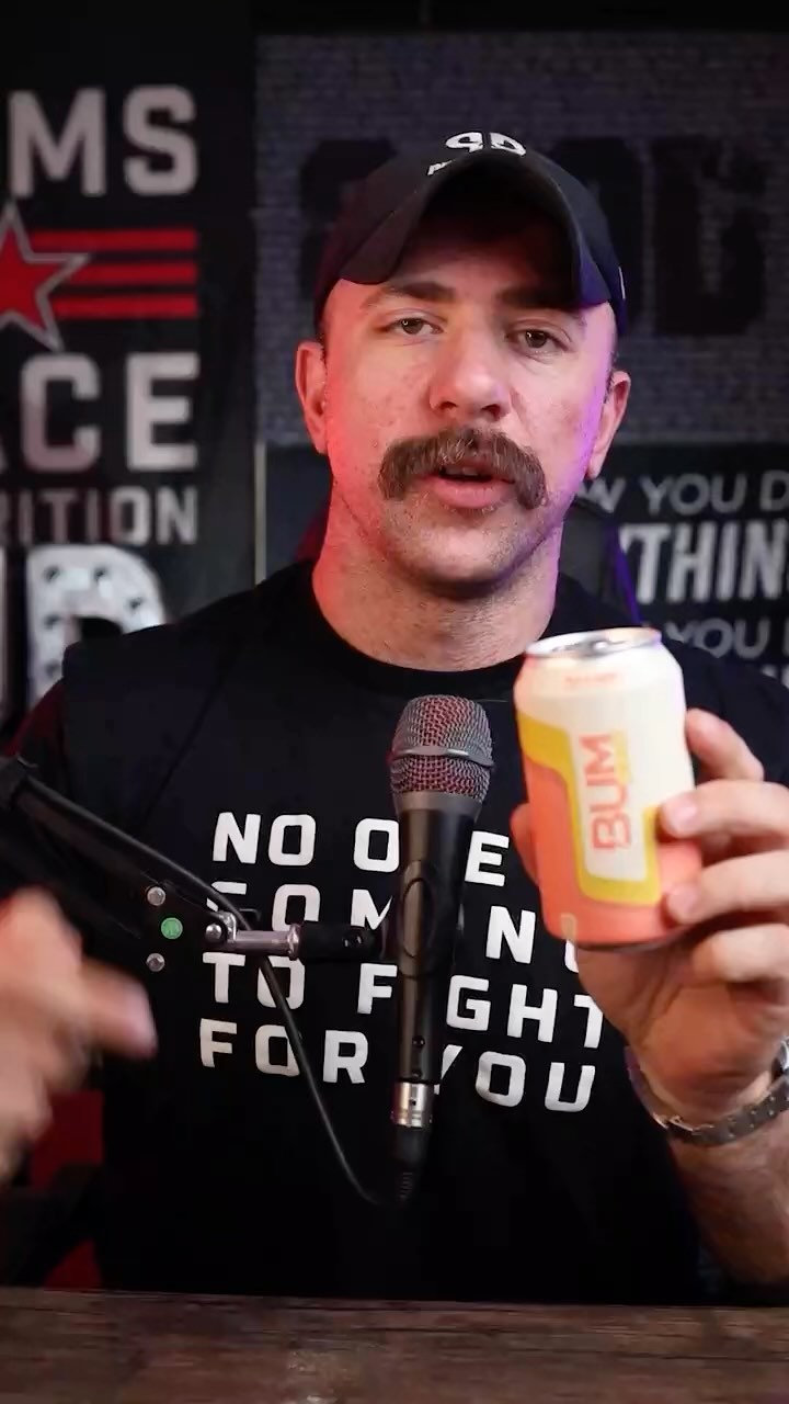 Bum Energy Drink: Peach Mango Flavor!