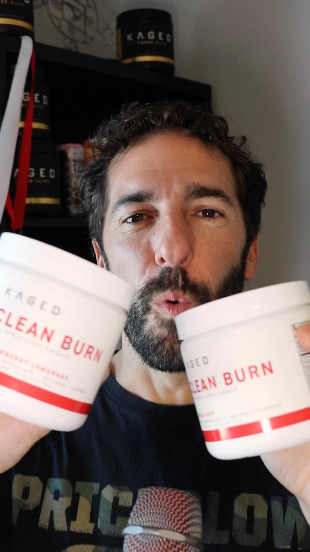 Kaged Clean Burn Powder: Strawberry Lemonade & Lemon Drop