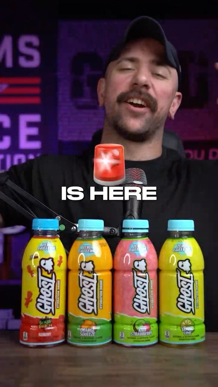 @ghosthydration IN THE HOUSE.