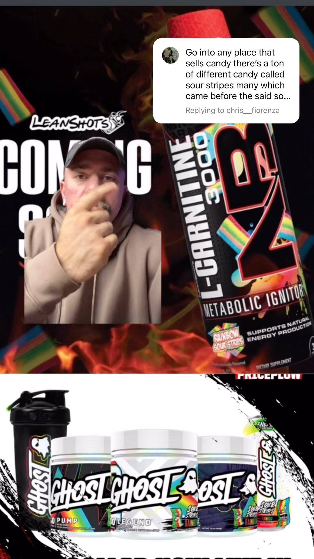 @nutrabio @ghostlifestyle @sourstrips trademark violation explained