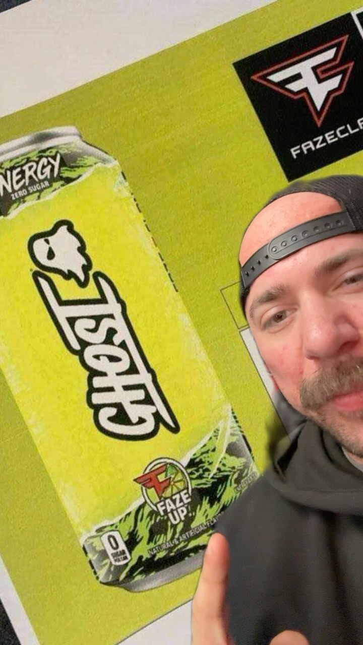 New @fazeclan x @ghostenergy has been making waves. As a new twist on citrus, we’re very excited to try and show the new flavor they’re bringing to market!