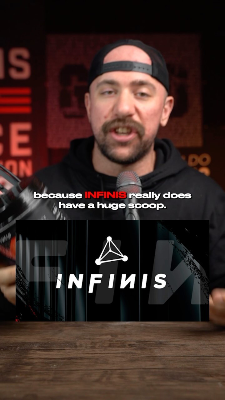 @infinisnutrition is known for their HUGE SCOOPS but what if I told you a smaller dose of an ingredient is where you’re feeling a lot of benefit?