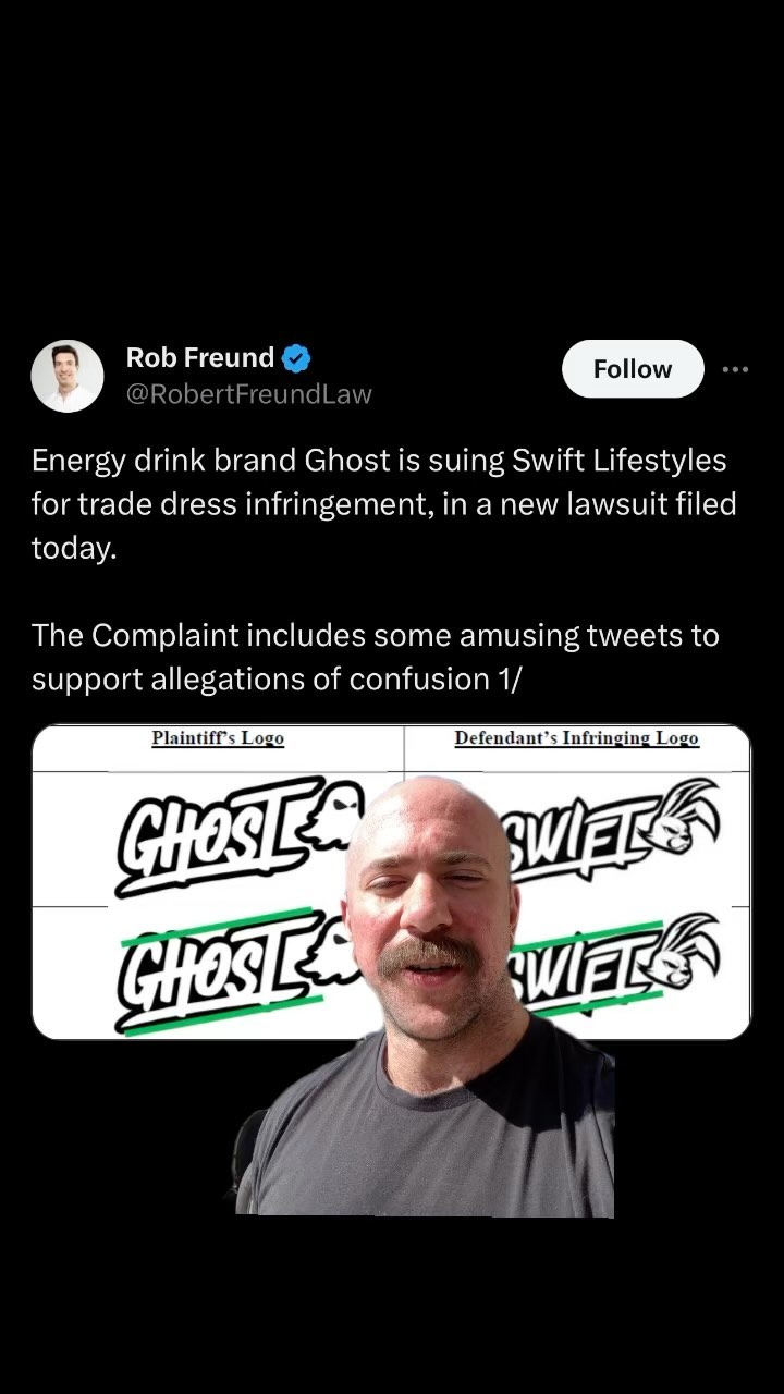 Looks like we have a settlement in the Ghost vs. Swift trademark lawsuit!