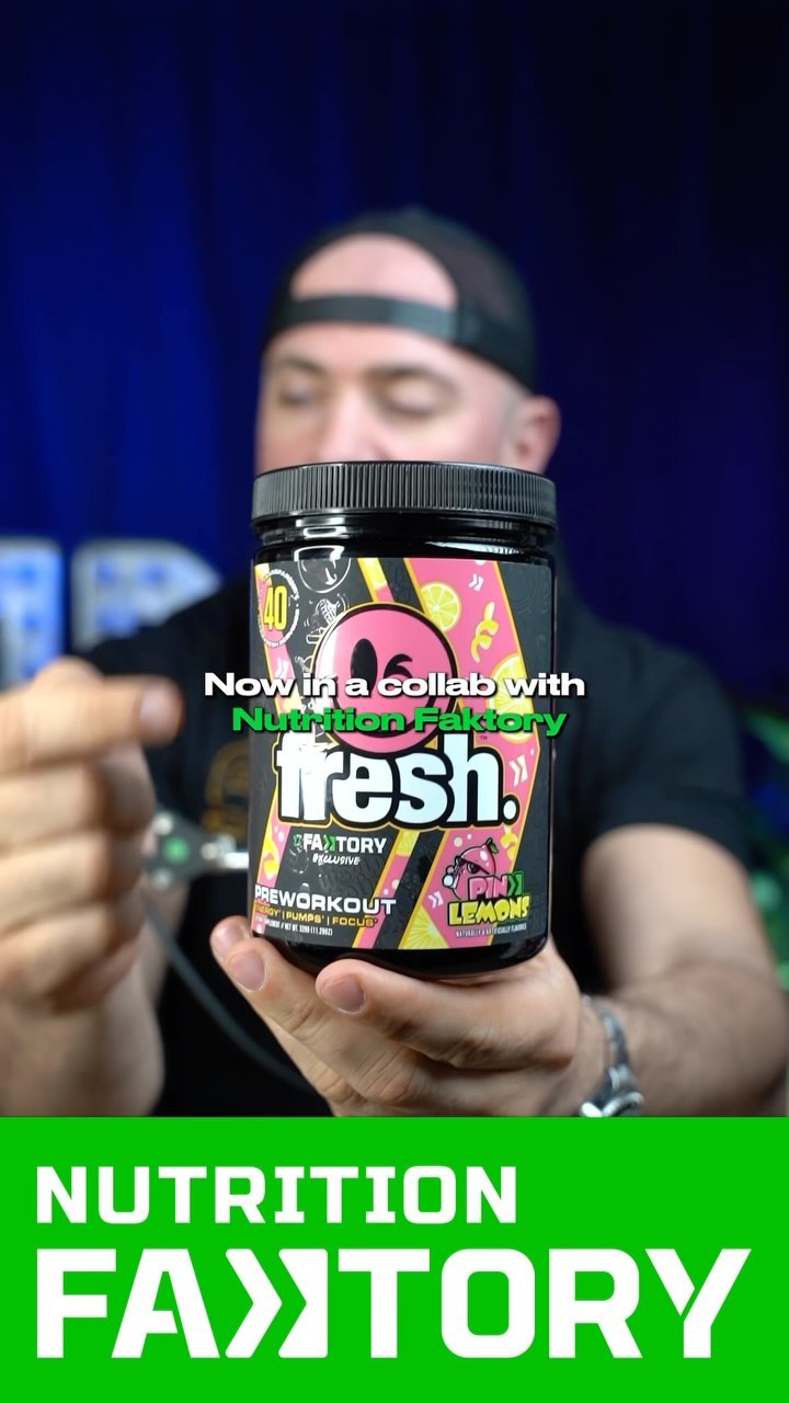 @myfreshsupps  x  @nutritionfaktory