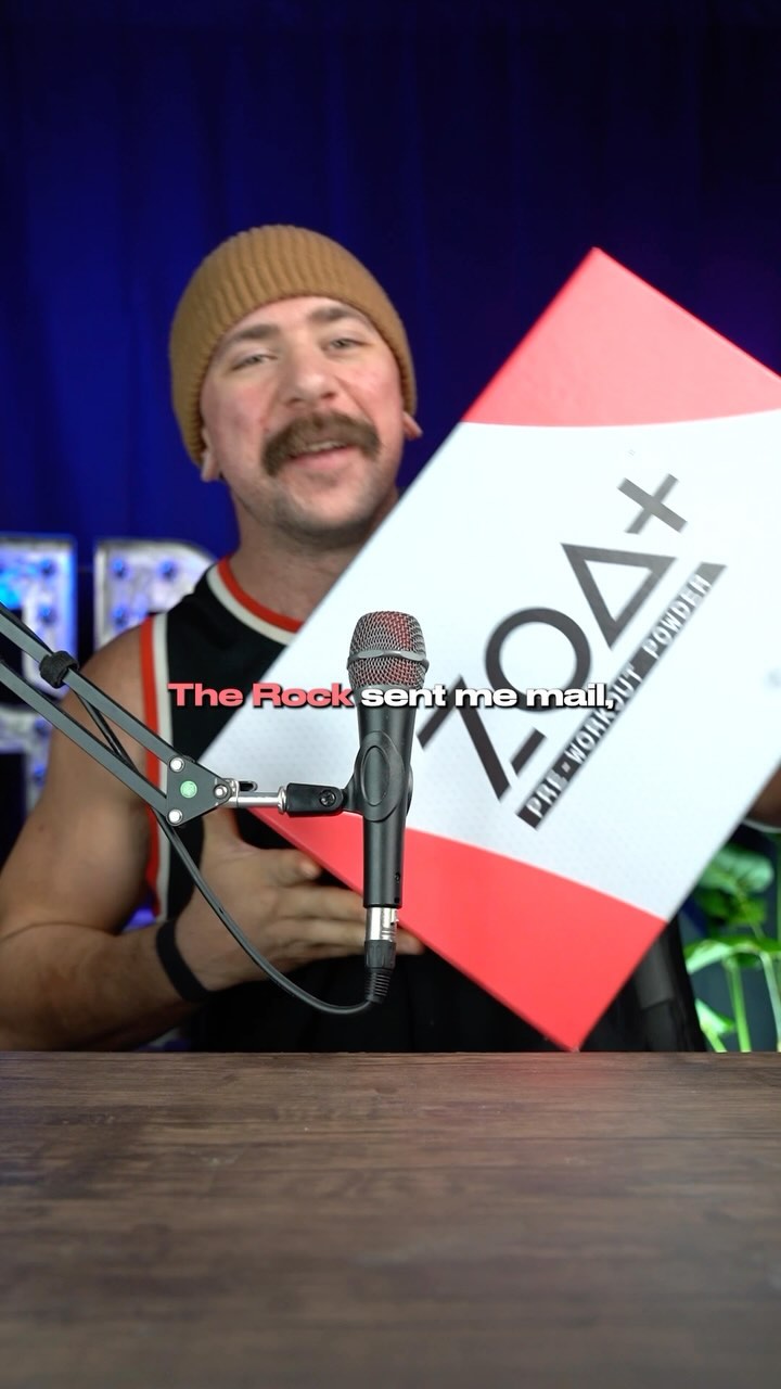 The ROCK Sent us Mail?! That's because GNC now carries ZOA+ Pre-Workout