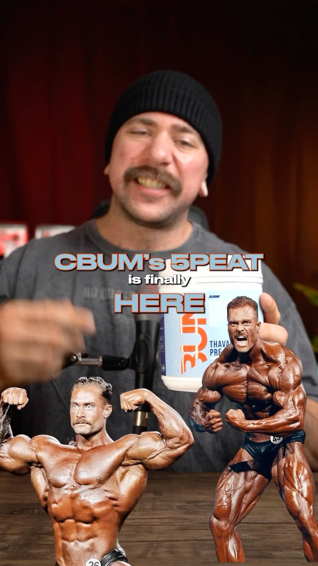 5PEAT! Chris Bumstead's Thavage is back with their annual Red Gummy flavor