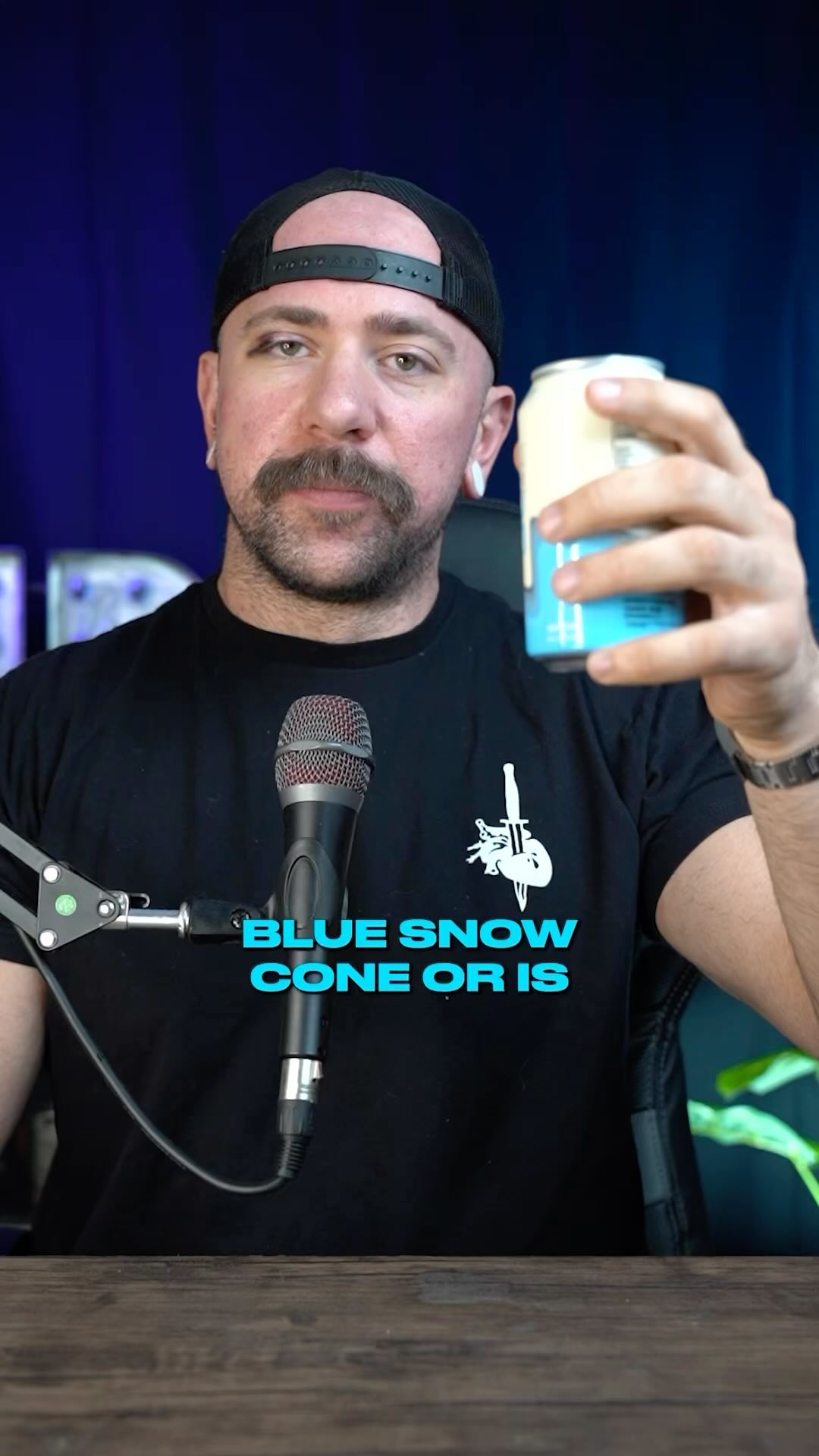This new @bumenergy Blue Snow Cone is so delicious 