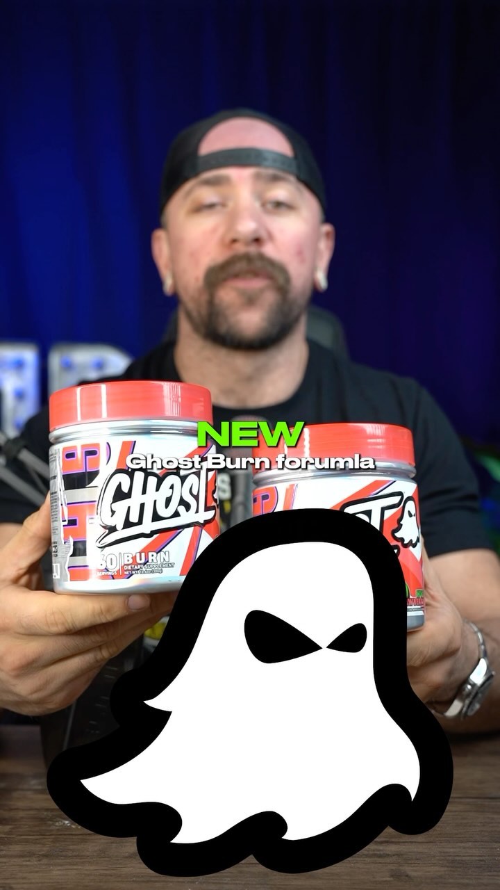 Ghost BURN: New Formula, More Servings, 2 New Flavors!