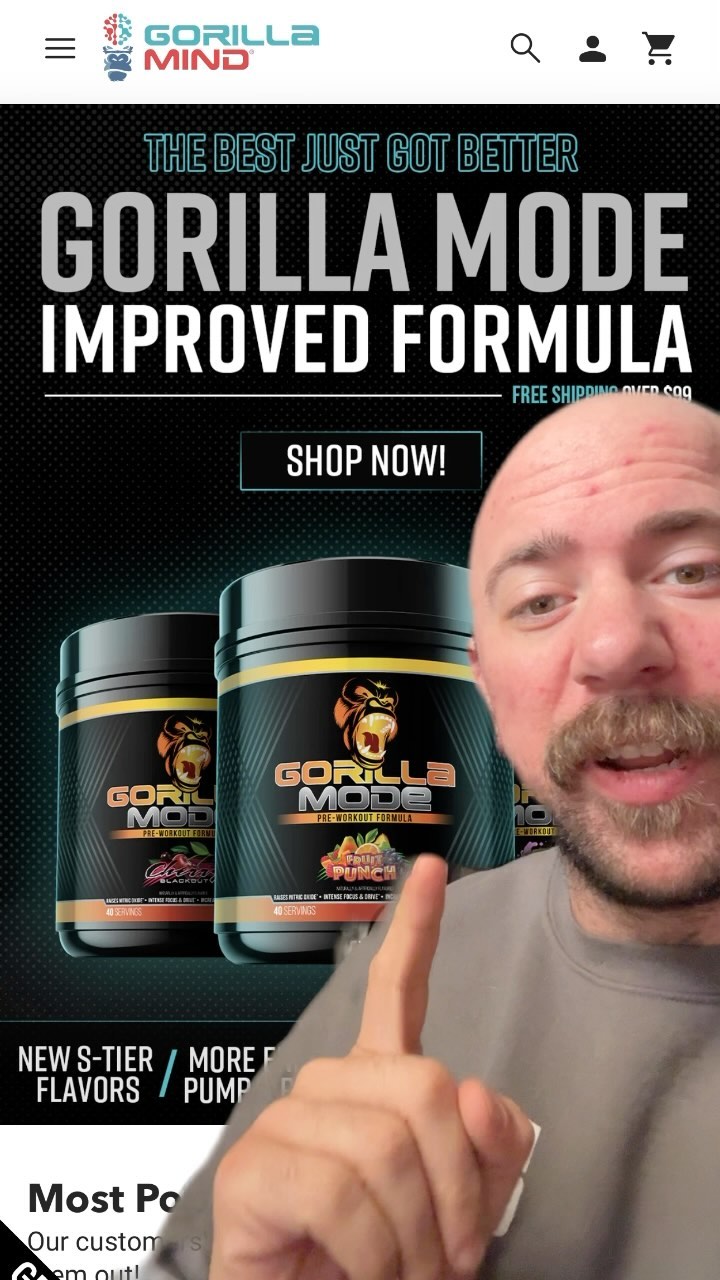 NEW GORILLA MODE PRE FORMULA: yes or no?