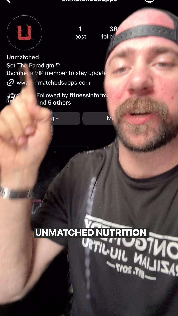 Coming Soon: Unmatched Supps - The Latest Doug Miller Brand