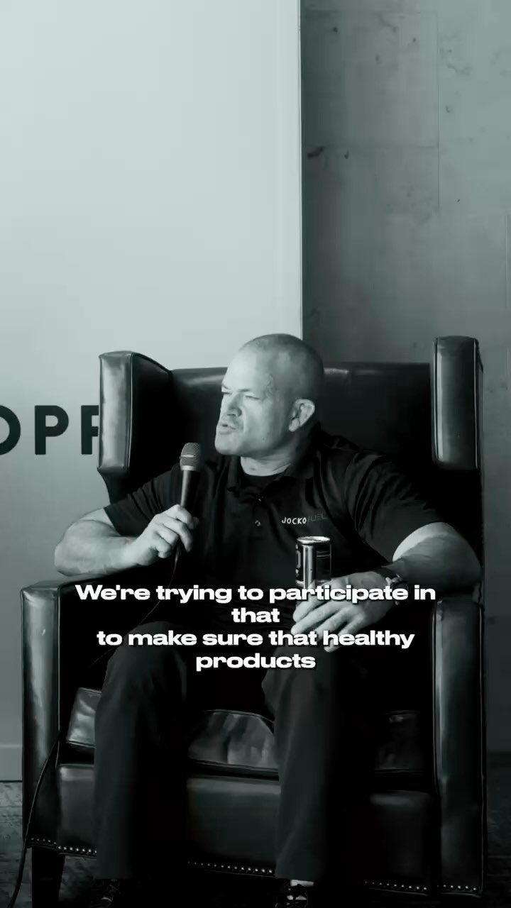 Jocko Willink isn’t just making great healthy products. He’s committed to making sure we all have access to them.