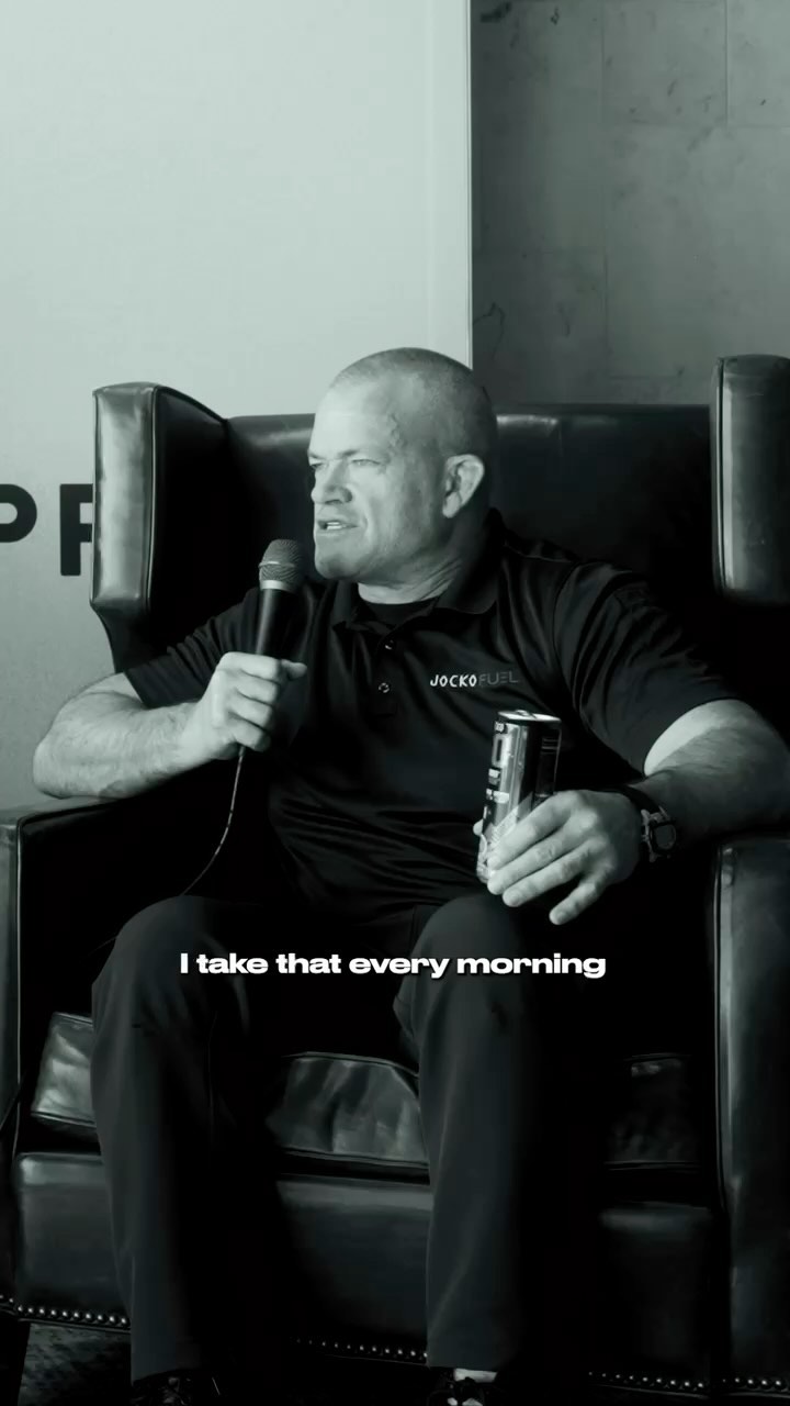 What Does Jocko Willink Take Every Day?