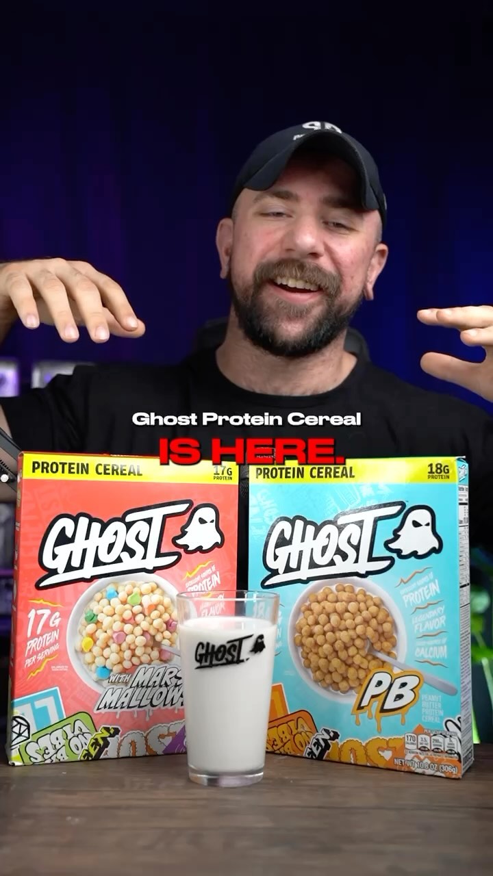 Are you grabbing some @ghostlifestyle cereal?