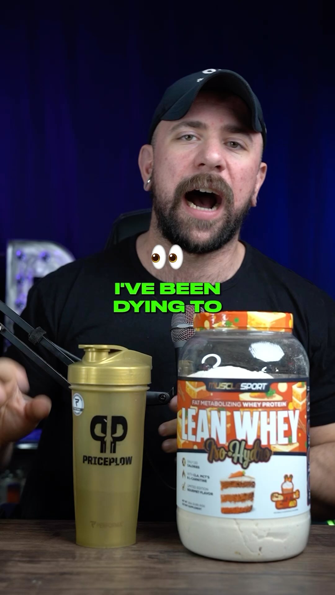 Lean whey carrot cake- cop or drop?