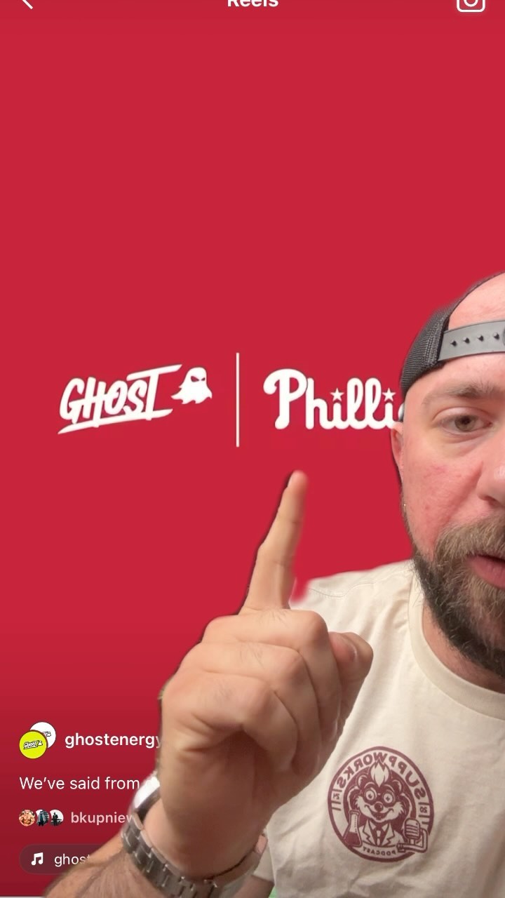 GHOST Energy: NSF Certified for Sport to Support the Philadelphia Phillies!