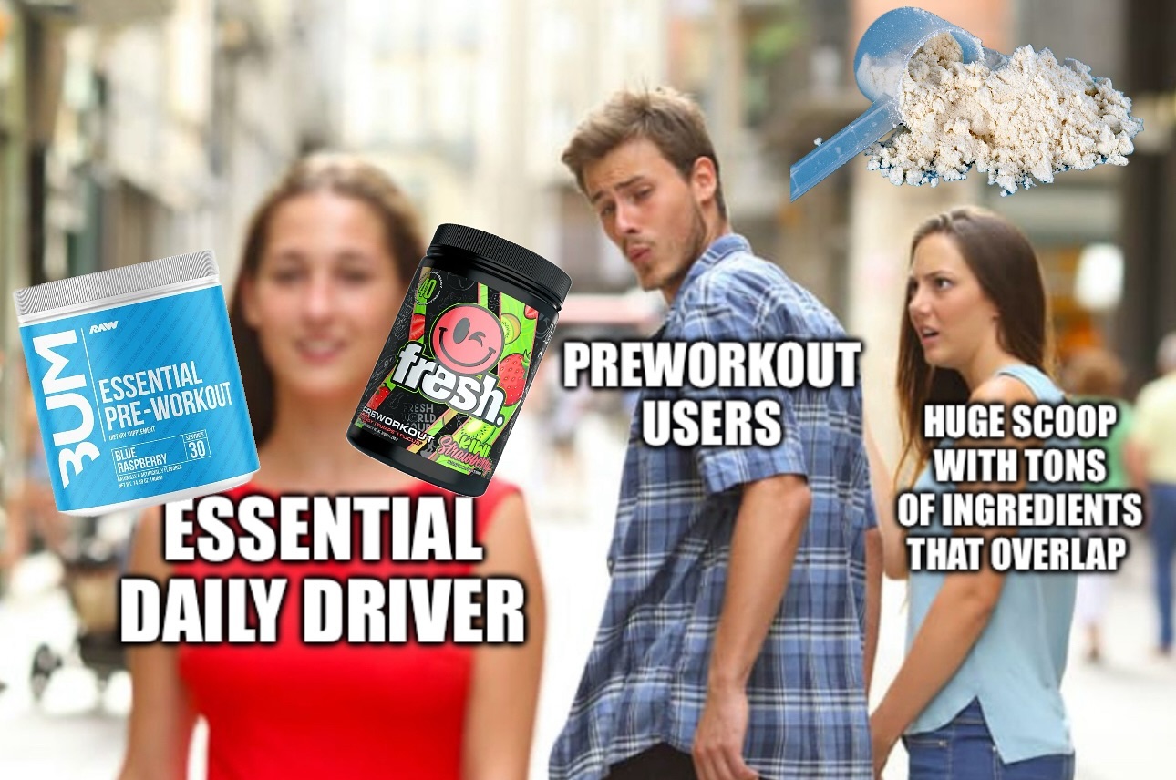 Do you agree with the "Daily Driver" trend of "Essentials" Pre-Workouts that have more reasonable doses?