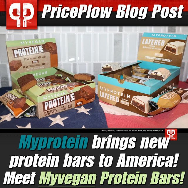 @MyproteinUS Brings Two New Protein Bars to American Shores! Meet the MyVEGAN Protein Bar!⠀