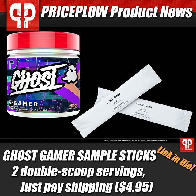 Looking to score sample sticks of the new @ghostlifestyle gamer? @priceplow’s got you! Visit the link in our bio, and just pay shipping for two sticks, you’ll be pulling wins on @callofduty warzone in no time.