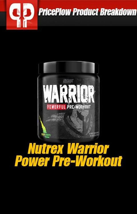 The Secret is Out.... @nutrexresearch  Warrior Pre-Workout