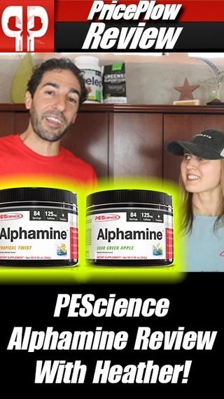 Meet Heather! PEScience Alphamine Tropical Twist vs. Sour Apple
