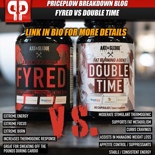 Interested in the difference between Fyred and Double Time from @axeandsledge?⠀