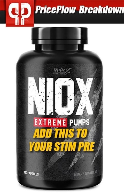 Add THIS to your Stim Pre-workout! | Nutrex NIOX