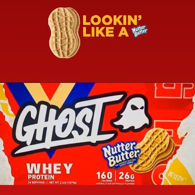 LEAKED: @ghostlifestyle to launch NUTTER BUTTER AUTHENTIC COLLAB you saw it here first!