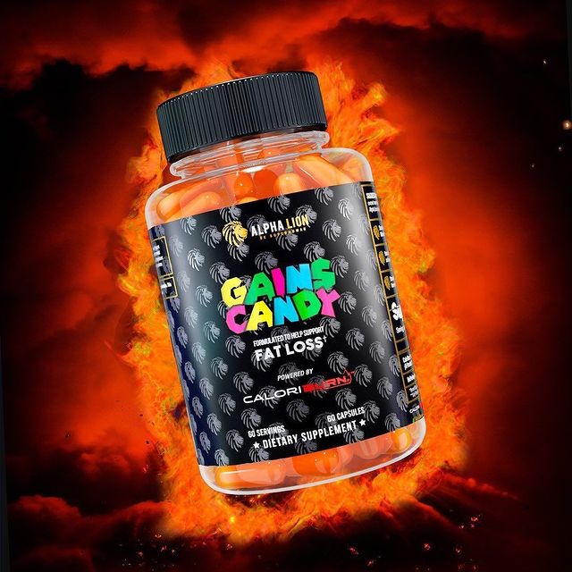 Alpha Lion has unveiled the newest addition to their Gains Candy Series and it's none other than Gains Candy CaloriBurn!⠀