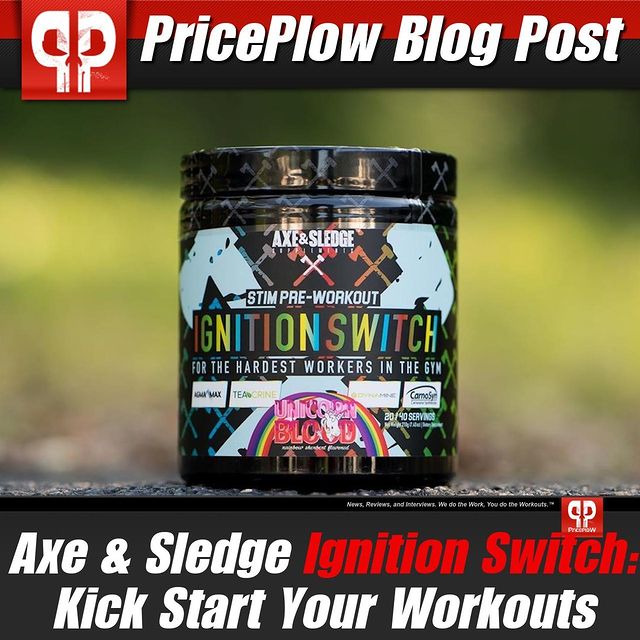 @axeandsledge creates supplements for the hardest workers in the gym and they offer three phenomenal pre workouts, including Seventh Gear, Ignition Switch, and Hydraulic.⠀