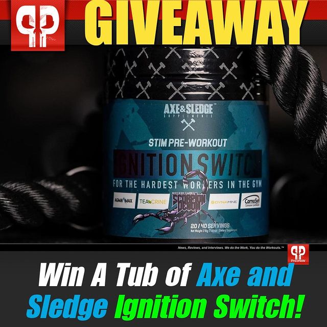 We're starting off the week with another GIVEAWAY from Axe & Sledge!⠀