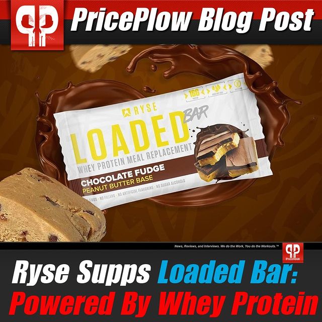RYSE Supps has entered the functional foods category with the LOADED Protein Bar!⠀