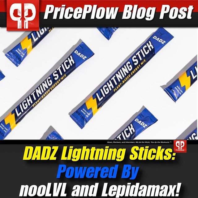 @dadz_inc Lightning Sticks have arrived and they're formulated with top-tier ingredients, such as Lepidamax and nooLVL from Nutrition21.⠀