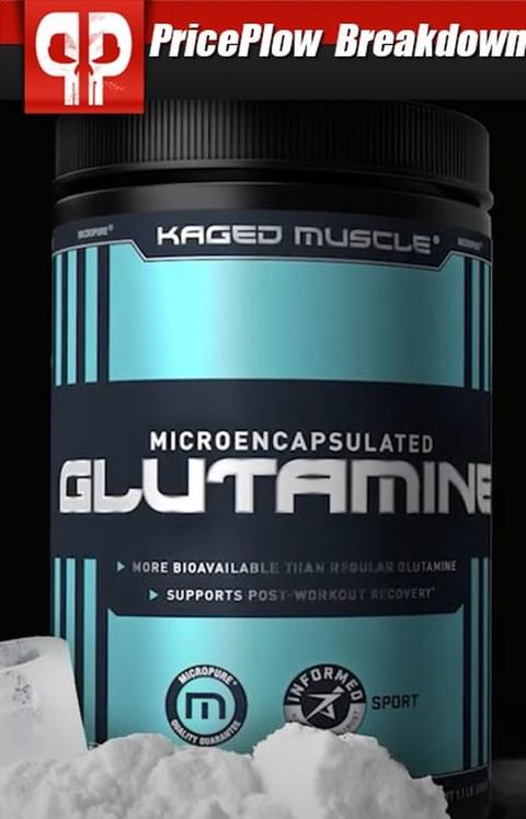 Actually Effective Glutamine?  @kagedmusclesupps Micro Encapsulated