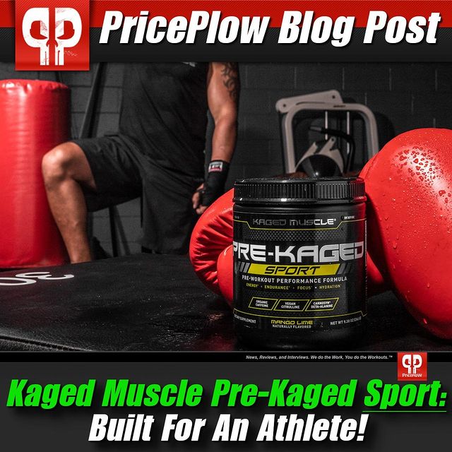 Pre-Kaged Sport from @kagedmusclesupps and @krisgethin is all about boosting energy, endurance, focus, and hydration.⠀