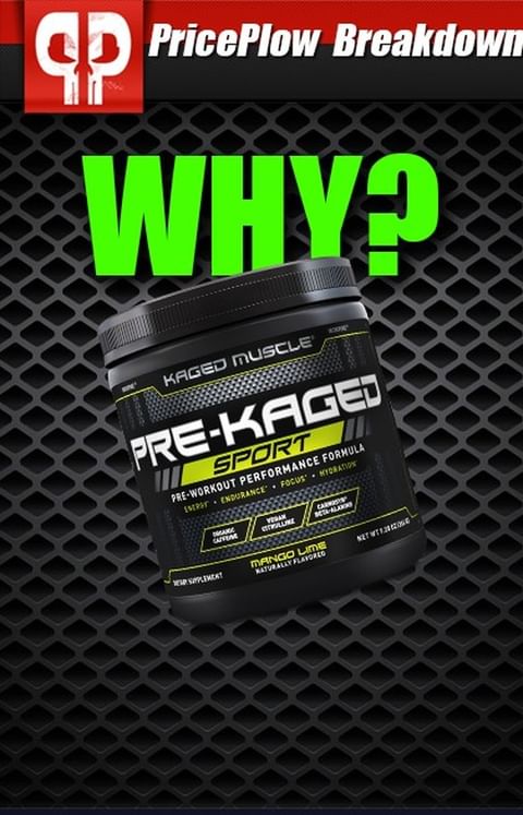 Can't Recommend This One to OUR Viewers  KAGED MUSCLE Pre-Kaged Sport