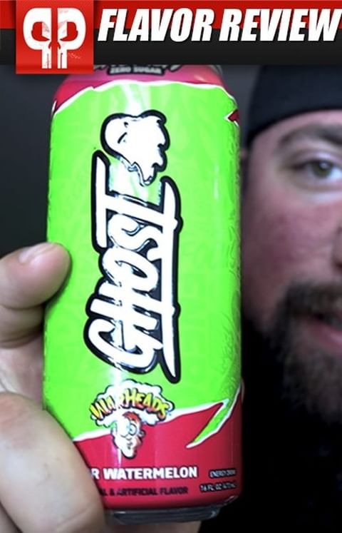 Ghost Energy Drink WARHEADS SOUR WATERMELON  First Authentic Flavor Collab