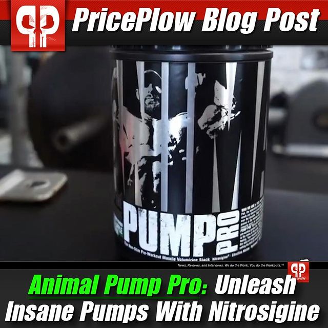 @animalpak Pump Pro is a stimulant-free pre workout that delivers laser focus and gnarly pumps. It features the full clinically studied dose of Nitrosigine a patented ingredient from @Nutrition21_llc⠀