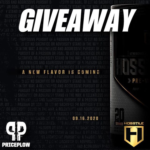 Hosstility from @hosstilesupps is by far one of PricePlow's favorite pre workouts from 2020.⠀