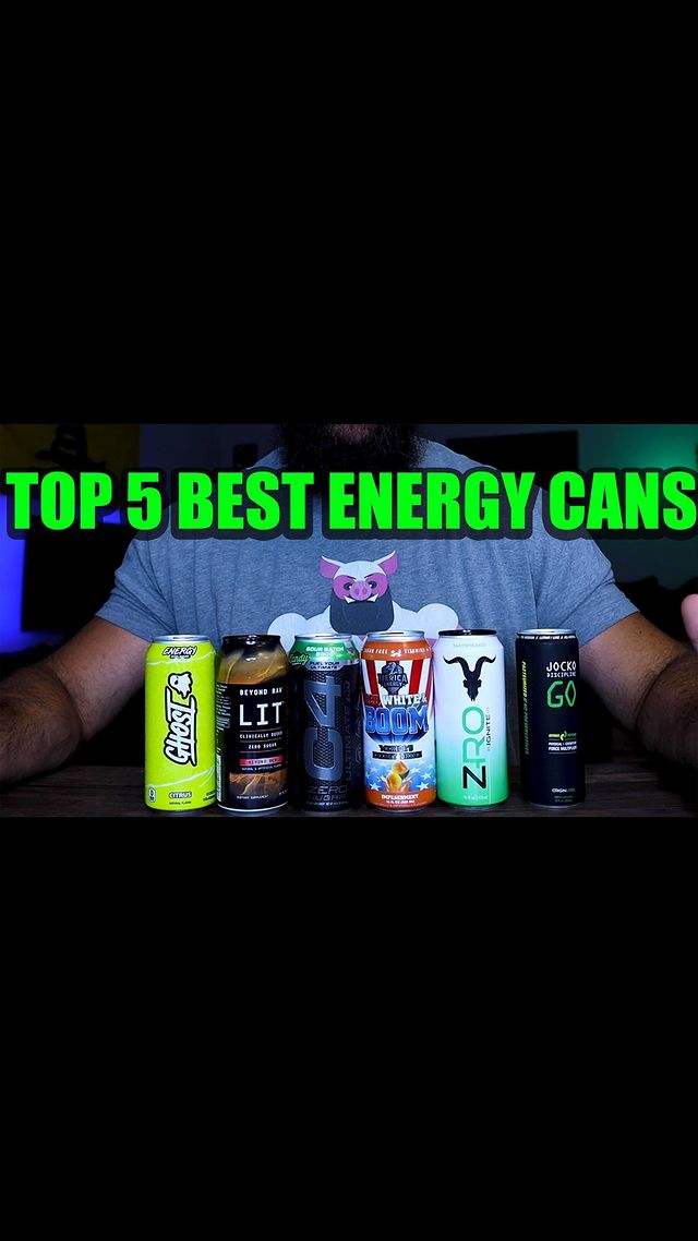 TOP 5 ENERGY CANS