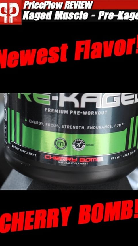 A Cherry BOMB Has Been Dropped! Kaged Muscle Pre-Kaged New Flavor!