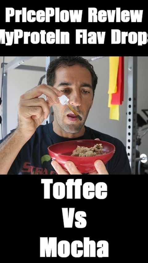 Coffee Flavor Amplifier! Myprotein FlavDrops Mocha vs Toffee