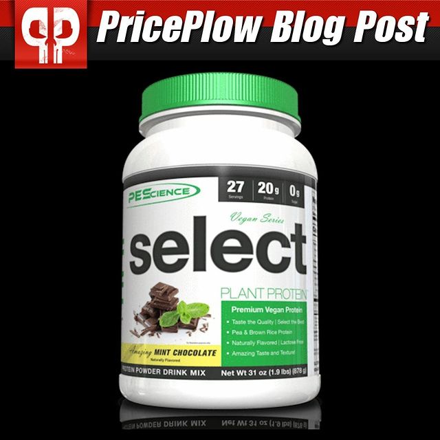 For all of the mint chocolate lovers out there, @PEScience just released a new flavor of Select Vegan Protein!⠀
