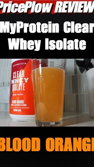 Myprotein BLOOD ORANGE Clear Whey Protein Isolate