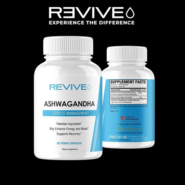 Combat stress with @Revive_MD Ashwagandha! Click the link in our bio to learn more.⠀