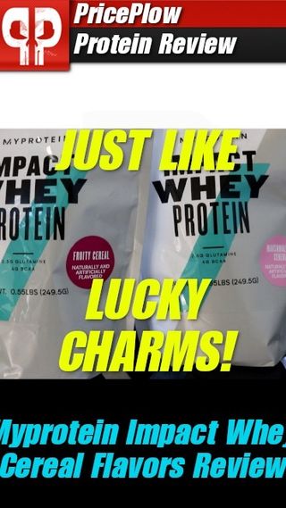 Protein JUST Like Lucky Charms Cereal! Myprotein Impact Whey Review!