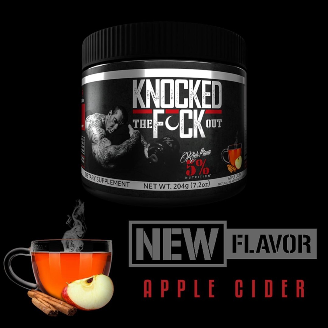 *NEW FLAVOR ALERT* Knocked The F*CK Out from @5percentnutrition is now available in Apple Cider! Click the link in our bio to learn more about this sleep-aid.⠀