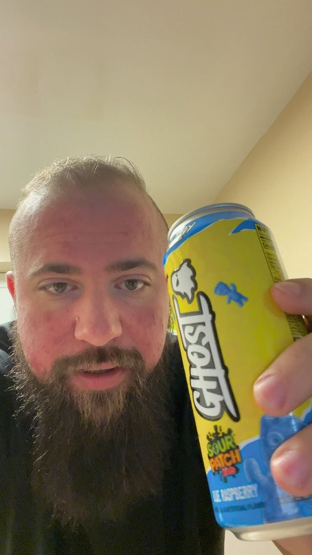 @ghostenergy  @sourpatchkids blue raspberry